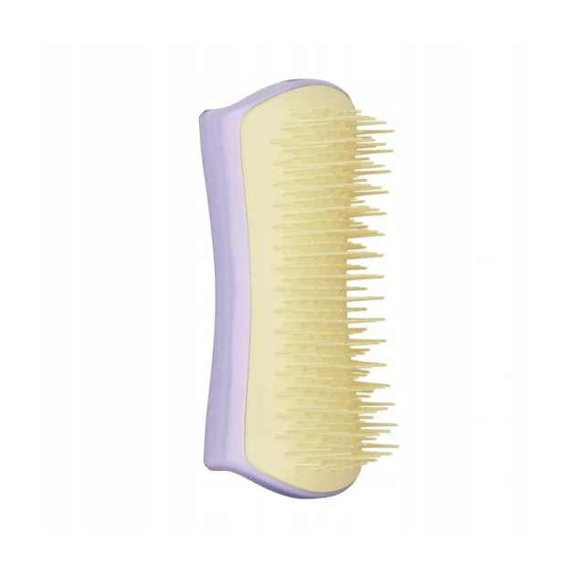 Щітка Pet Teezer Mini Detangling&Grooming Lilac/Yellow для розплутування шерсті собак, бузково-жовта