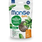 Ласощі Monge Gift Cat Dental для котів, кролик і перцева м'ята, 60 г