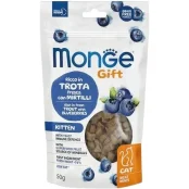Ласощі Monge Gift Cat Kitten для котів, форель з чорницею, 50 г