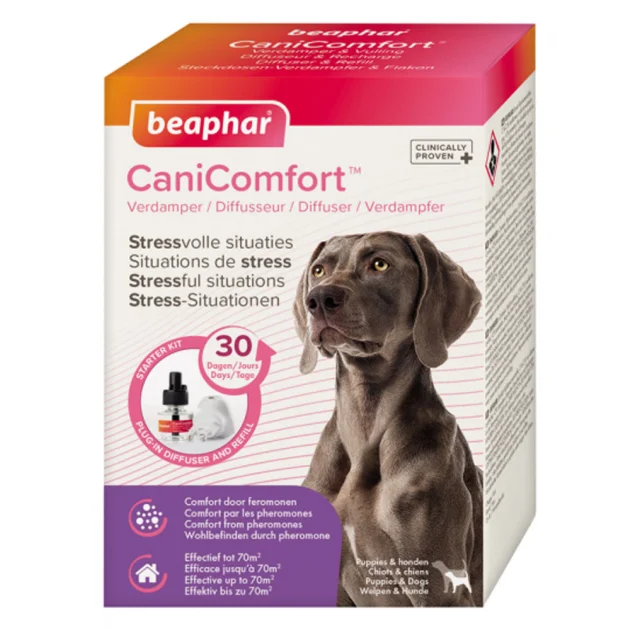 Антистрес Beaphar CaniComfort для собак, дифузор з феромонами, 48 мл