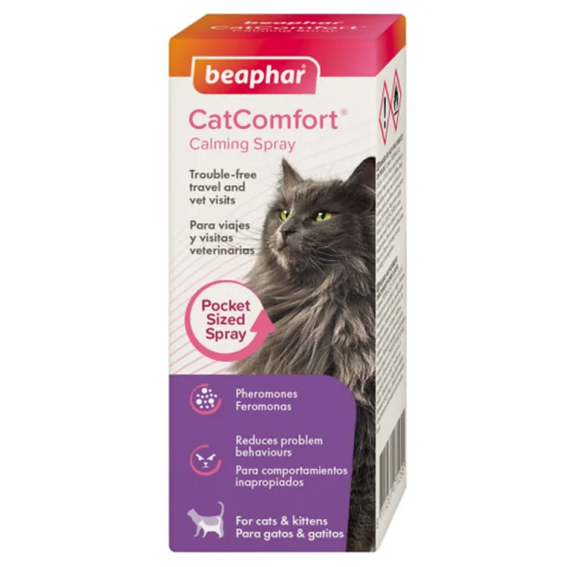 Спрей Beaphar CatComfort для котів, заспокійливий, з феромонами, 30 мл