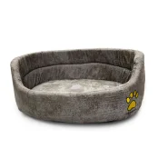 Лежанка Chakie Horse Sponge для собак, темно-сірий, 60×49×22 см