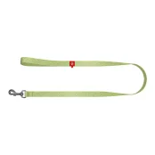 Поводок светоотражающий WAUDOG Re-cotton для собак, с QR паспортом, хлопок, M, 20 мм/150 см, салатовый