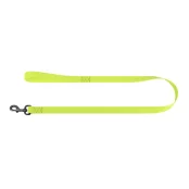 Повідець водостійкий WAUDOG Waterproof для собак, світиться, метал, L-XXL, 20 мм/305 см, салатовий