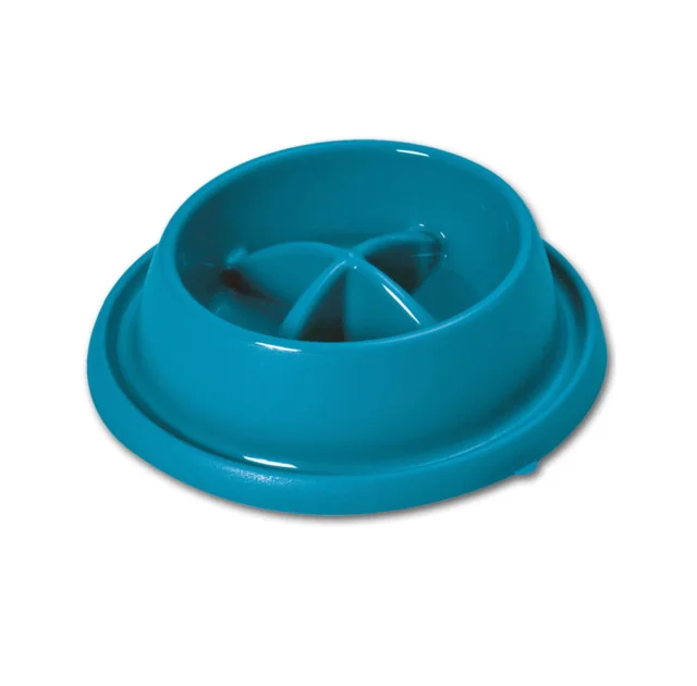 Миска Georplast Adagio Small для собак, пластик, 21.5×20.5×5.5 см, синя