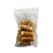 Ласощі AnimAll Dental трубочка рулетик, для собак, з м'ясом курки, 9-10 см, 10 штук