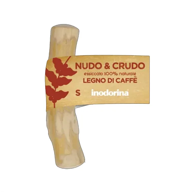 Игрушка Inodorina Legno Caffe палочка из кофейного дерева, для собак, размер S, 1 шт