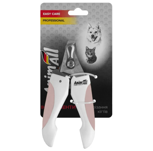 Когтерез AnimAll Groom для собак 15 x 6 см, розовый