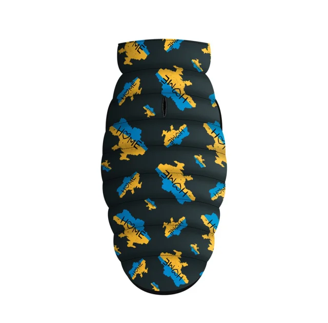 Курточка Waudog Clothes для собак, рисунок "Дом", M50, 76-78/55-60 см