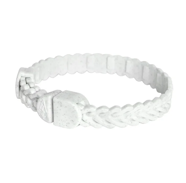 Ошейник AnimAll VetLine Wicker для кошек и собак, противопаразитарный, белая жемчужина, 35 см
