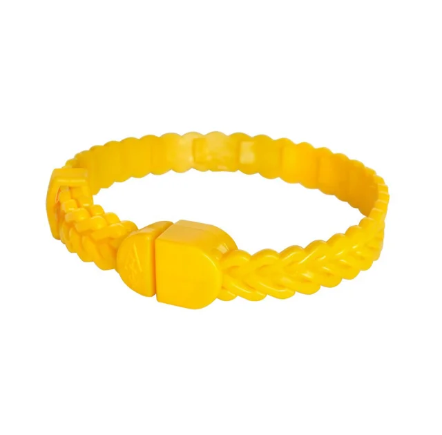 Ошейник AnimAll VetLine Wicker для кошек и собак, противопаразитарный, ярко-желтый, 35 см