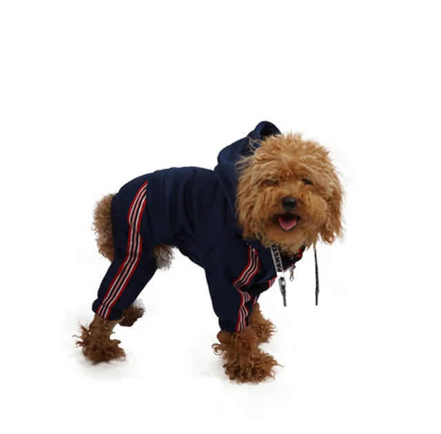 Комбинезон Paw Star Tuta для собак, размер M, тёмно-синий