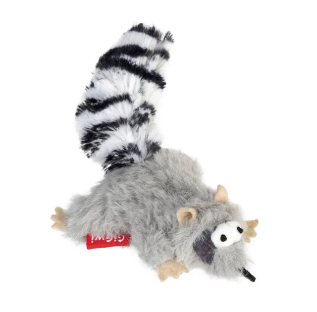 Іграшка GiGwi Catch&Scratch Єнот для котів, з котячою м'ятою, 8 см