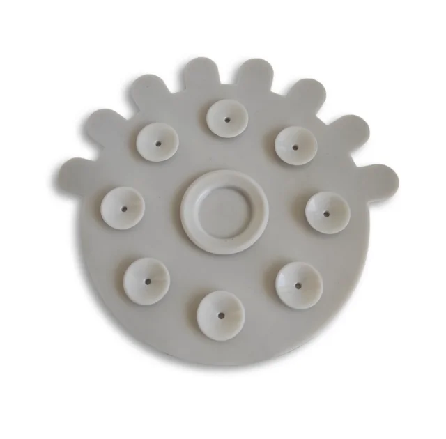 Миска-коврик AnimAll Lick Mat Осьминог для медленного питания, для собак, 18.2×16.6×1.3 см, цвета в ассортименте