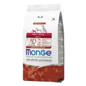 Сухий корм MONGE DOG Mini Adult ягня/рис/картопля, 800 г