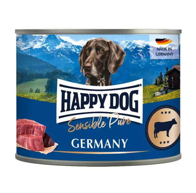 Консервы Happy Dog Sens Pure Rind для собак, с говядиной, 200 г