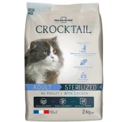 Сухой корм Pro-Nutrition Flatazor Crocktail Adult Sterilized Chicken для стерилизованных кошек, с курицей, 2 кг