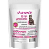 Влажный корм Леопольд Готовый обед для кошек по заболеванию почек, диета, с говядиной, 85 г