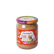 Влажный корм Леопольд мясной рацион для кошек, с кроликом, 460 г