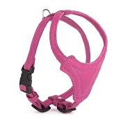 Шлея Kareline для собак маленьких пород и кошек, из мягкой кожи, с пластиковой пряжкой, 1.2 см/31 см/34-42 см