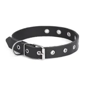 Нашийник Kareline для собак, з ремінної шкіри, без підкладу, безрозмірний, 2.5×52 см