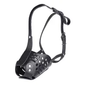 Намордник Kareline для овчарки, из ременной кожи, закрытый, L