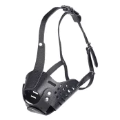 Намордник Kareline для ротвейлера, из ременной кожи, закрытый, L