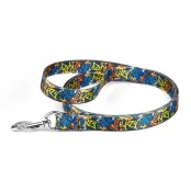 Поводок Kareline для собак, нейлон, узор Crazy, 2×120 см