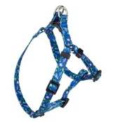 Шлея Kareline для собак, нейлон, с пластиковой пряжкой, узор UFO, 1×24-30 см/26-40 см