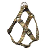 Шлея Kareline для собак, нейлон, с пластиковой пряжкой, узор Afro, 2 см/40-56 см/44-62 см