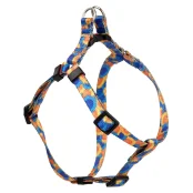 Шлея Kareline для собак, нейлон, с пластиковой пряжкой, узор Sunflowers, 1×24-30 см/26-40 см