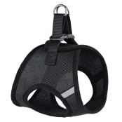 Шлея Kareline светоотражающий для собак, сетчатый нейлон, с пластиковой пряжкой, узор, L, 43×48 см