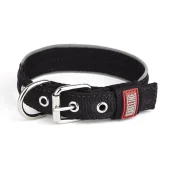 Нашийник Kareline Keeper Active світловідбиваючий для собак, подвійний нейлон, посилений, з канатом, 2.5×38-46 см