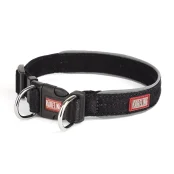 Нашийник Kareline Keeper Active світловідбивний для собак, подвійний нейлон, посилений, з канатом, 2.5×43-47 см