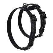 Шлея Kareline для кошек и собак маленьких пород, со светоотражающей нтикой, пластиковая пряжка, 1 см/20-27 см/26-32 см