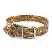 Нашийник Kareline для мисливських собак, водонепроникний, візерунок Очерет, 2.5×34-45 см