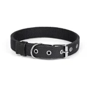 Ошейник Kareline для собак, поликоттон и кожа, двойной, 2.5×40-52 см