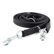 Повідець-перестібка Kareline для собак, полікотон, зі спец карабіном, 2×140/240 см