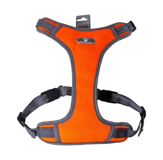 Шлея AnimAll HL-8005-1 для собак, оранжевая, XL, 52-80 см/46-92 см