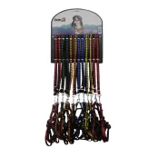 Комплект шлея с поводком на блистере AnimAll HJ-LH 218 для собак, 1×120 см, 12 шт