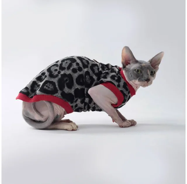 Майка Style Pets Leopard для котів, розмір XL-