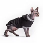 Кофта Style Pets ADS для котів, колір чорний, колір M