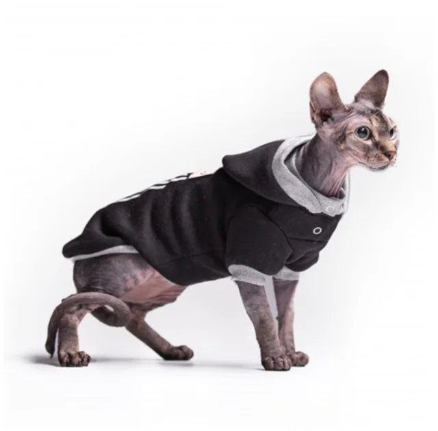 Кофта Style Pets ADS для котів, колір чорний, колір M