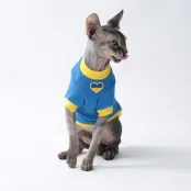 Кофта Style Pets UK Blue для котів, розмір XXL
