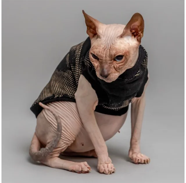 Майка Style Pets Emerald для котів, принт, розмір S