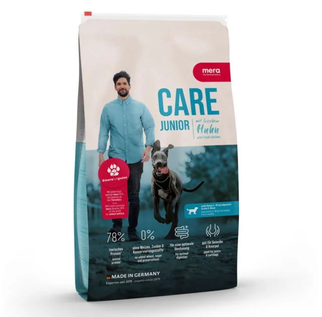 Сухий корм Mera Care Junior Chicken для юніорів собак, з куркою, 1 кг