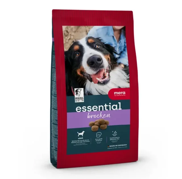 Сухий корм Mera Essential Brocken для собак із нормальним рівнем активності (велика крокета), 2 кг