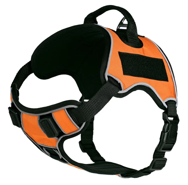 Шлея Kareline Quest светоотражающий для собак больших пород, нейлон, XL, 91.5×114.5 см