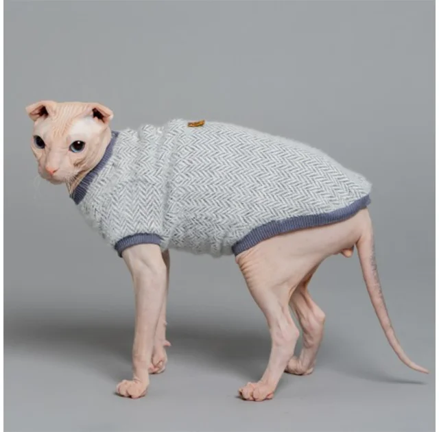 Майка Style Pets Ялинка для котів, колір сірий, XL
