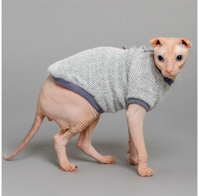 Майка Style Pets Ялинка для котів, колір сірий, XL+